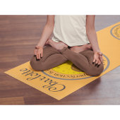 一カスタマイズ陰陽黄橙色トレーニングピラティス ヨガマット