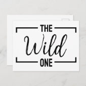 一カスタム人パーソナライズされた名はおもしろい女 シーズンポストカード (正面/裏面)