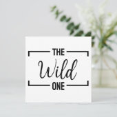 一カスタム人パーソナライズされた名はおもしろい女 招待状 (スタンド正面)