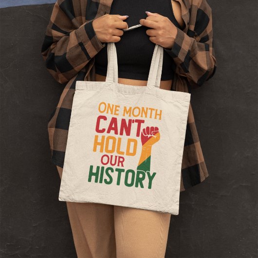 一カ月では歴史が残らぬ トートバッグ