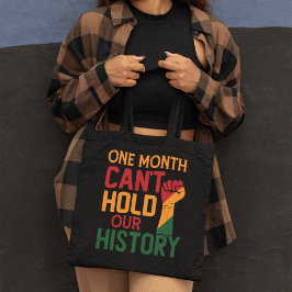 一カ月では歴史が残らぬ トートバッグ