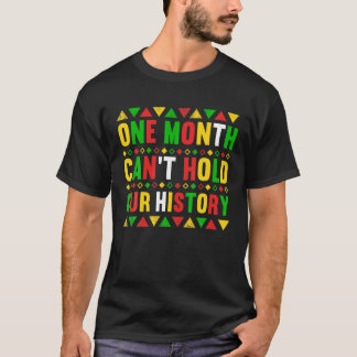 一カ月では歴史が残らぬ Tシャツ