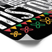 一カ月は黒人歴史を持てない ポスター (角)