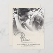 一キスをする結婚色の夫婦 エンクロージャーカード (正面/裏面)