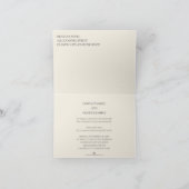 一キスをする結婚色の夫婦 カード (内部)