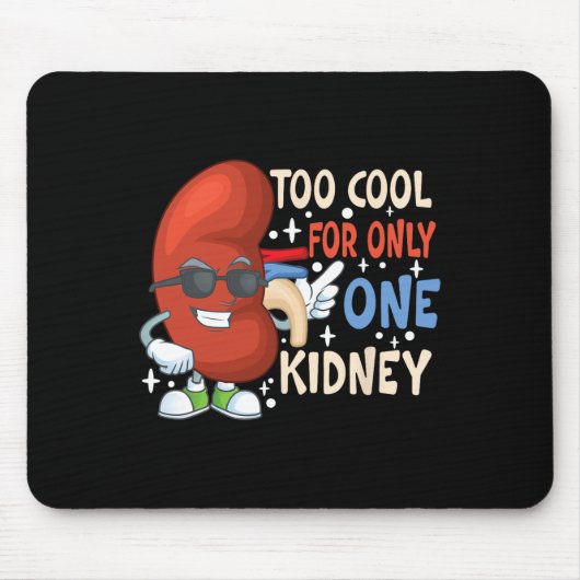 一クールつの腎臓移植腎疾患に対してのみ マウスパッド (正面)