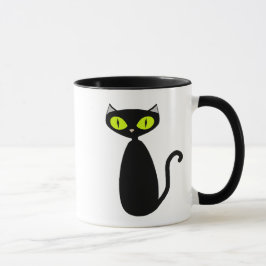 一クールモダン匹の猫 マグカップ
