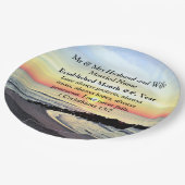 一コリント13パーソナライズされた紙プレート ペーパープレート (アングル)