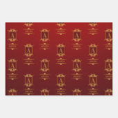 一シンプル種パーソナライズされた1種のwカスタム ラッピングペーパーシート (正面3)