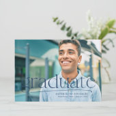 一シンプル等海軍青色卒業生 案内状 (スタンド正面)