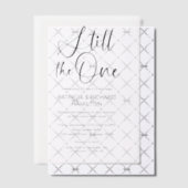 一スタイリッシュつの誓結婚の更新 ベラム紙招待状 (オフセット (招待状))