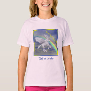 一ストップ信じ人飛んでいるの感動的人 Tシャツ