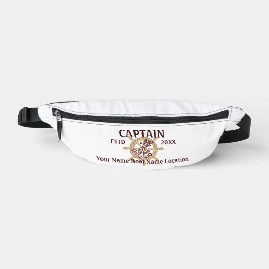 一パーソナライズされた等船長乗員又は船長 ファニーパック (正面)