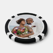 一パーソナライズされた結婚杯で良い写真 ポーカーチップ (シングル)
