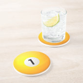 一プールイエローボールコースター コースター (側面)