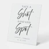 一モダン撃して席の結婚看板を見よ 台座サイン (正面)