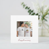 一モダン枚の写真LGBTゲイ愛の夫の記念日 (スタンド正面)