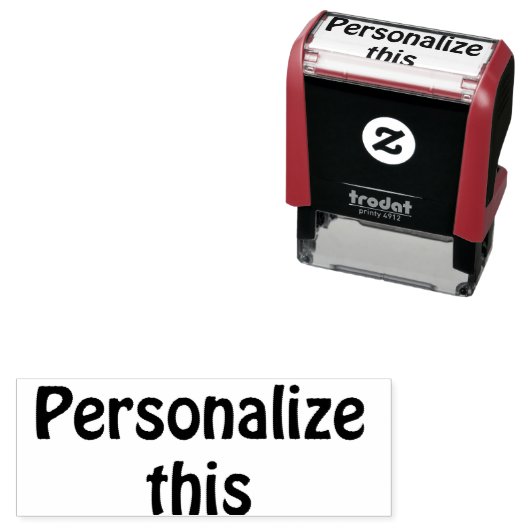 一ユニーク種のパーソナライズされた セルフインキングスタンプ (インサイチュ)