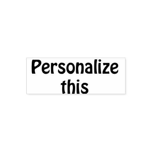 一ユニーク種のパーソナライズされた セルフインキングスタンプ (デザイン)