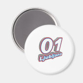 〇一リュブリャナ マグネット (正面/裏面)