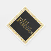 一一一誕生日 スタンダードランチョンナプキン (角)