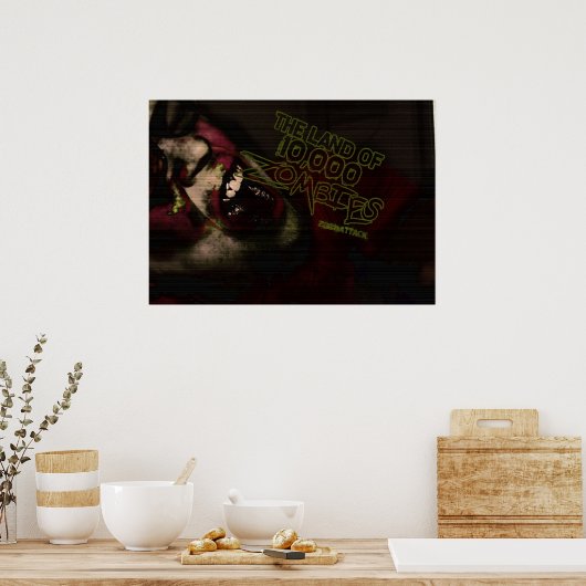 一万ゾンビの国 ポスター (キッチン)