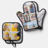 一三写真テンプレート パーソナライズされた 鍋つかみ&鍋敷きセット (正面/裏面)