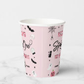 一不気味つ!ガールズハロウィーン1st誕生日パーティー 紙コップ (右)