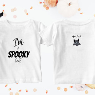 一不気味つ ハロウィーンの日 ゲスト・オブ・オナーこうもり ベビーTシャツ
