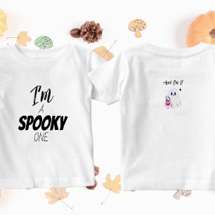 一不気味つ ハロウィーンの日 ゲスト・オブ・オナー幽霊 ベビーTシャツ