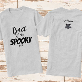 一不気味つ |ハロウィーン誕生日 |パパシャツブルー Tシャツ