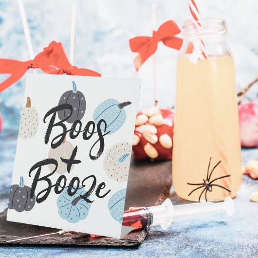 一不気味つ |ハロウィーン誕生日 |ブルーブーゼ 台座サイン