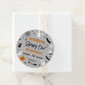 一不気味つ!ハロウィーン1回目の誕生日パーティー フェイバータグ (インサイチュ)