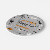 一不気味つ！ハロウィーン1回目の誕生日パーティー ペーパープレート (アングル)