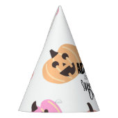 一不気味つ |ハロウィーン1回目の誕生日 |ピンクカボチャ パーティーハット (左)