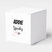 一不気味つ |ハロウィーン1回目の誕生日 |ピンクミニマル色 フェイバーボックス (正面サイド)