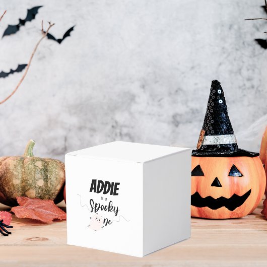 一不気味つ |ハロウィーン1回目の誕生日 |ピンクミニマル色 フェイバーボックス