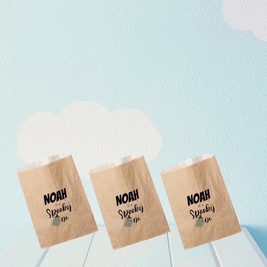 一不気味つ |ハロウィーン1回目の誕生日 |青ミニマル色 フェイバーバッグ