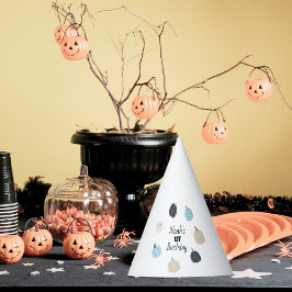 一不気味つ |ハロウィーン1回目の誕生日 | Blue Pumpkin パーティーハット