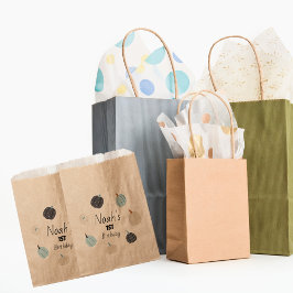 一不気味つ |ハロウィーン1回目の誕生日 | Blue Pumpkin フェイバーバッグ