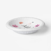 一不気味つ |誕生日の食器 |ピンクカボチャ ペーパーボウル (傾斜あり)