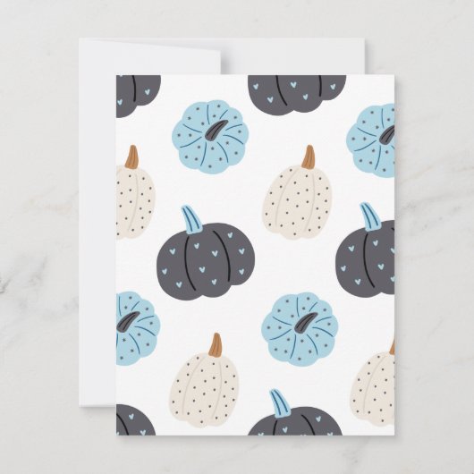 一不気味つ |誕生日タイムカプセルのメモ |ブルース ノートカード (裏面)