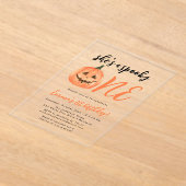 一不気味回生誕会 アクリル招待状 (レイダウン)