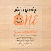 一不気味回生誕会 アクリル招待状 (正面)