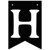 一不気味誕生日クラシック丸ステッカー バンティングフラッグ (第2の旗)