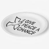 一与え望を持つ ペーパープレート (アングル)