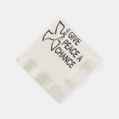 一与え望を持つ 縁ありカクテルナプキン (角)