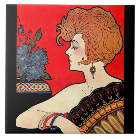 一九二五女 タイル (正面)