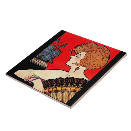 一九二五女 タイル (側面)