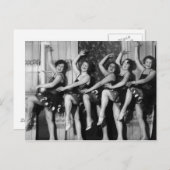 一九二八ダンサー ポストカード (正面/裏面)